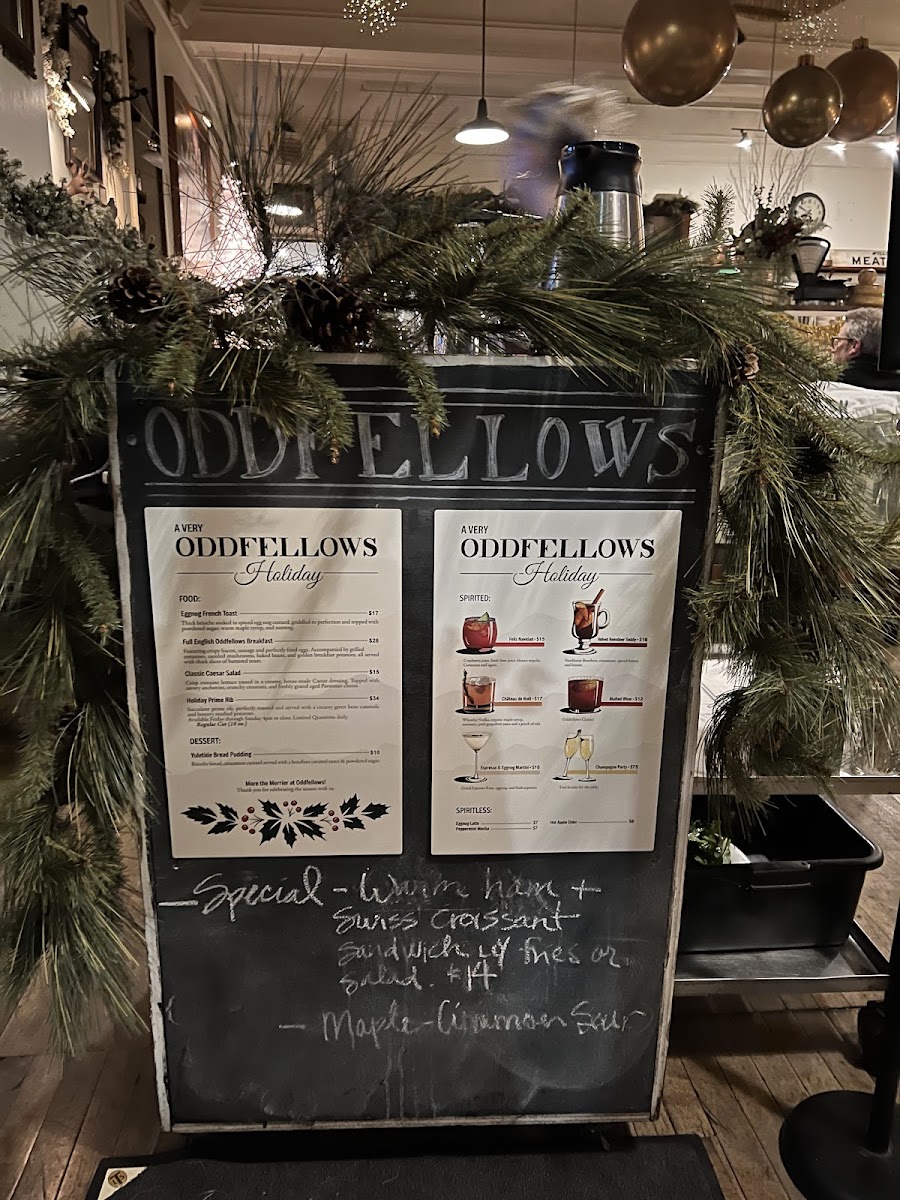 Oddfellows Café + Bar Menu - Image 6